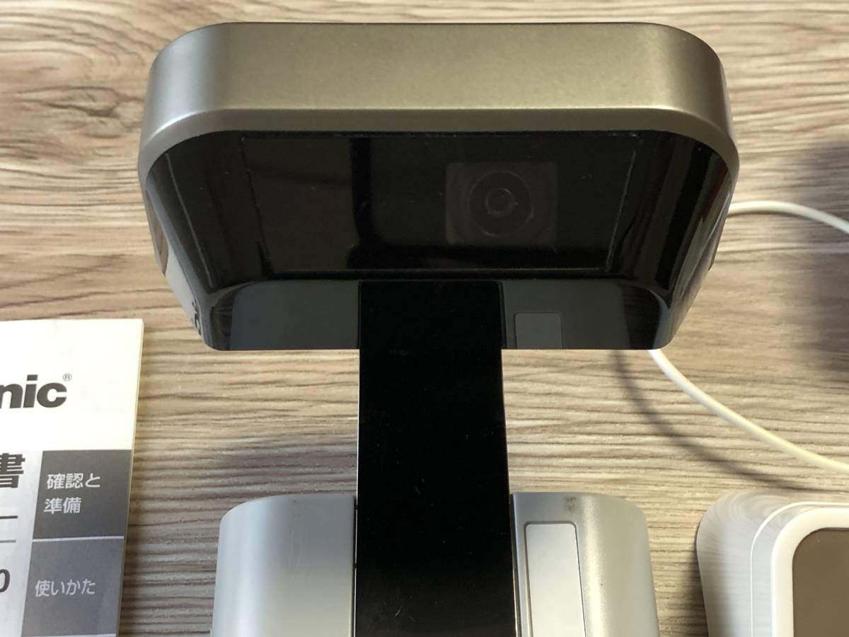 美品 完動品 Panasonic ワイヤレスドアモニター ドアモニ VL-SDM100 キャラメルモカ 簡単設置 工事不要 防犯 広角撮影 ズーム可能（2倍）_2