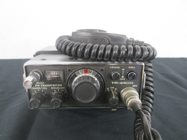 TRIO TR-2300 2m FM ポータブルトランシーバー 80 055408 【公式通販】