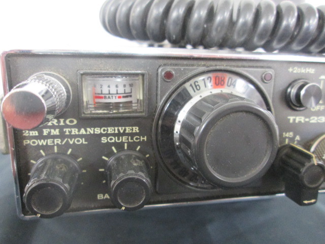 TRIO TR-2300 2m FM ポータブルトランシーバー 80 055408 【公式通販】