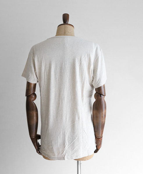 visvim 14SS QUILTED TEE S/S PEACE (VINTAGE SLUB) ピースマーク Tシャツ グレー サイズ3 半袖 カットソー ビズビム ◆UT-84 Visvim | - Collection SS26 Bruar