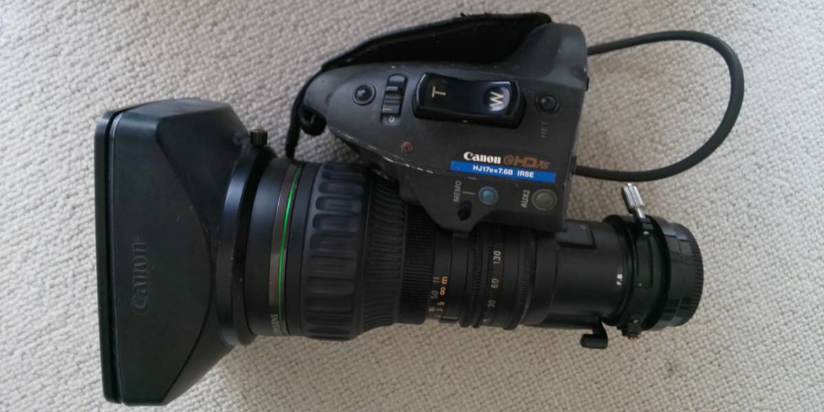 Canon製 放送用レンズ HJ17e7.6B IRSE 【中古】 【公式通販】