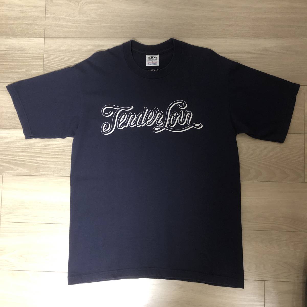 TENDERLOIN テンダーロイン T-TEE B グラフィック ロゴ T シャツ NAVY