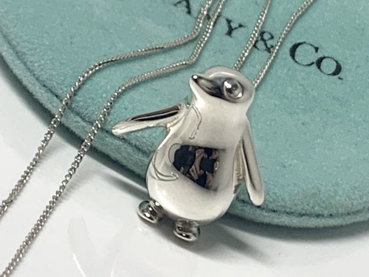 ☆1円～美品 ☆ ティファニー ☆ ネックレス ☆ ペンギン ☆ TIFFANY