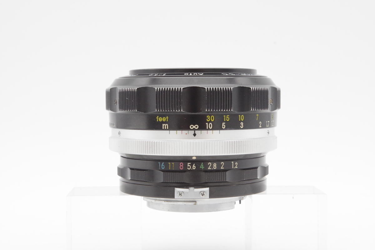 赤字超特価，定番 Nikon ニコン 非Ai NIKKOR-S C Auto 55mm F1.2 Fマウント 大口径標準レンズ 単焦点 オールドレンズ 稀少 銘玉(ニコン)｜売買されたオークション情報、yahooの商品情報をアーカイブ公開 - オークファン ニコン