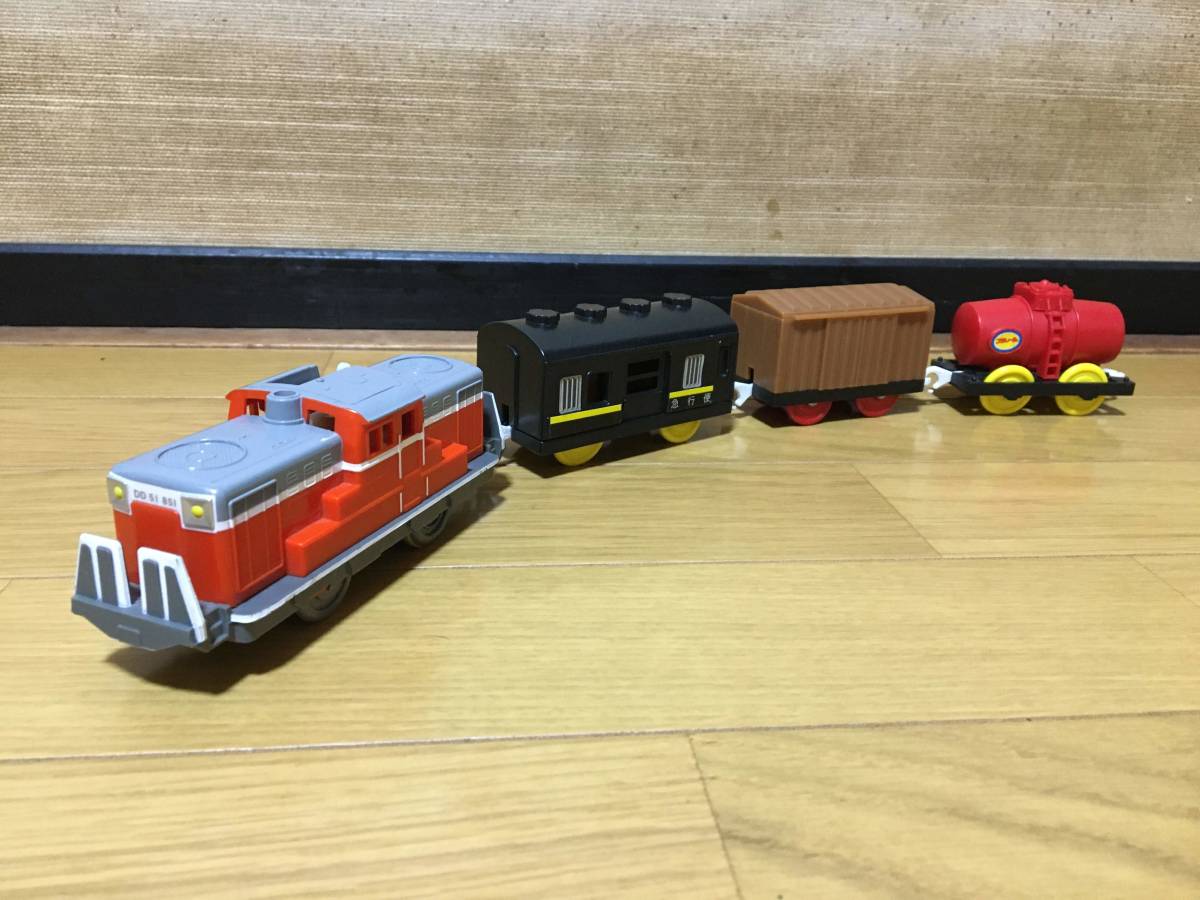 プラレール Dd51 ディーゼル機関車 貨物列車 車両単品 売買されたオークション情報 Yahooの商品情報をアーカイブ公開 オークファン Aucfan Com