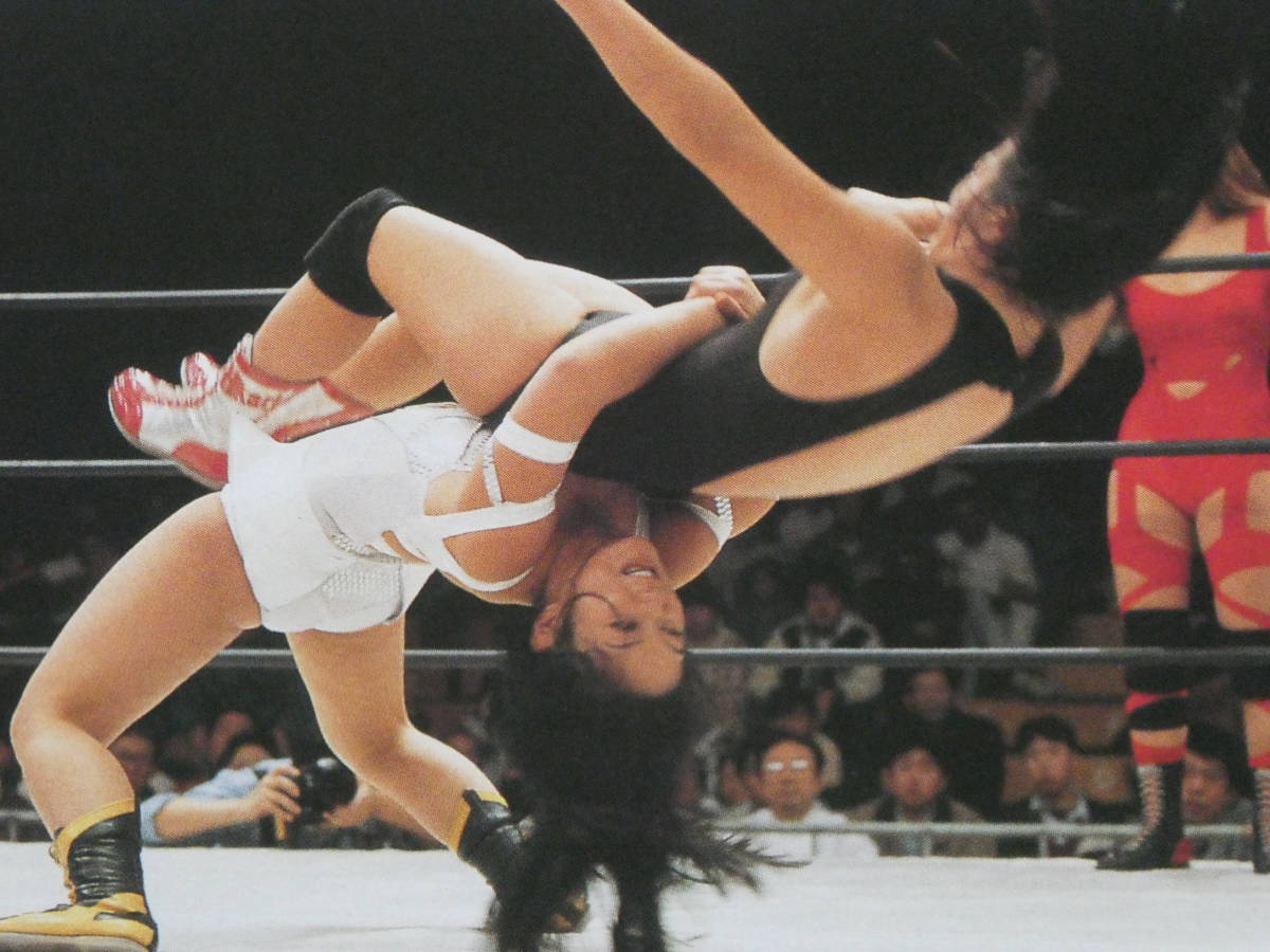 全日本女子プロレス・パンフレット　1993年4月2日横浜　夢のオールスター戦　キューティー鈴木、井上貴子&井上京子、下田美馬、工藤めぐみ_4