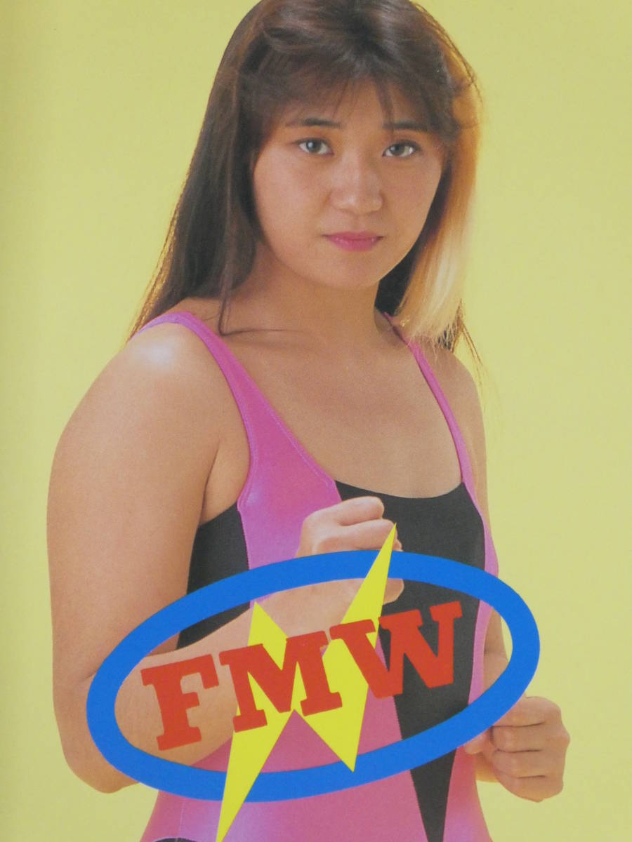 全日本女子プロレス・パンフレット　1993年4月2日横浜　夢のオールスター戦　キューティー鈴木、井上貴子&井上京子、下田美馬、工藤めぐみ_8