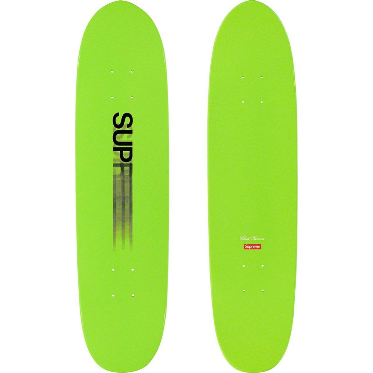 Supreme Motion Logo Cruiser Skateboard Deck Blue - SS20 - US 送料