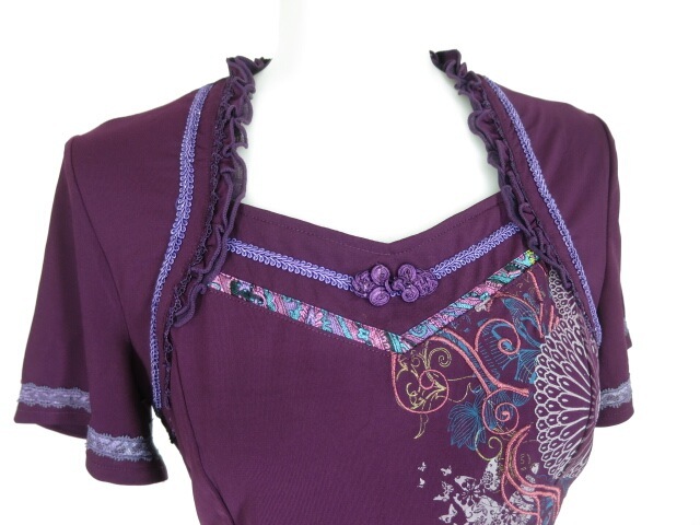 OZZ ONESTE チャイナ半袖カットソー / オッズオン オッズオネスト Ozz