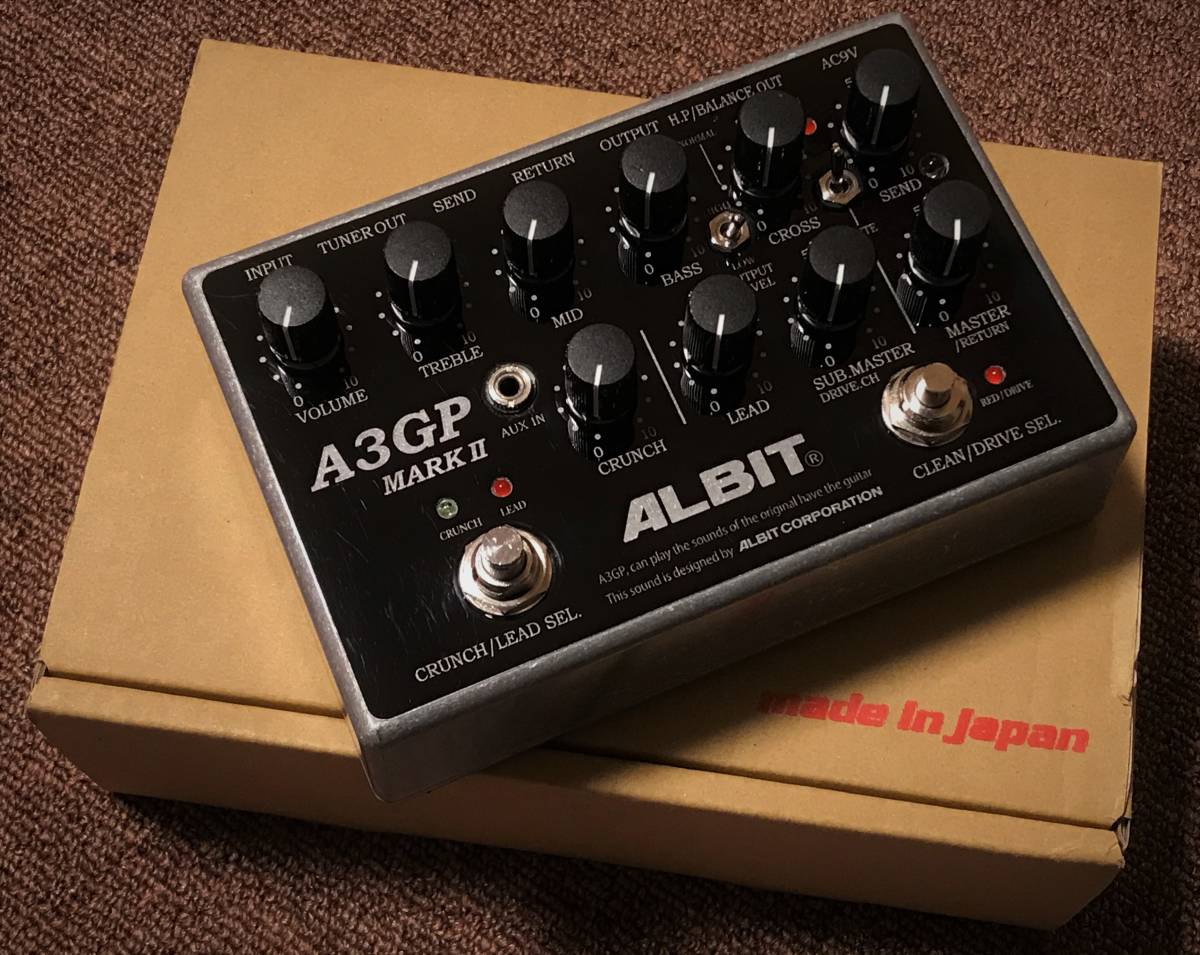 A3GP ALBIT MARK II MARKII: ギター用プリアンプ「A3GP」の進化形 専用