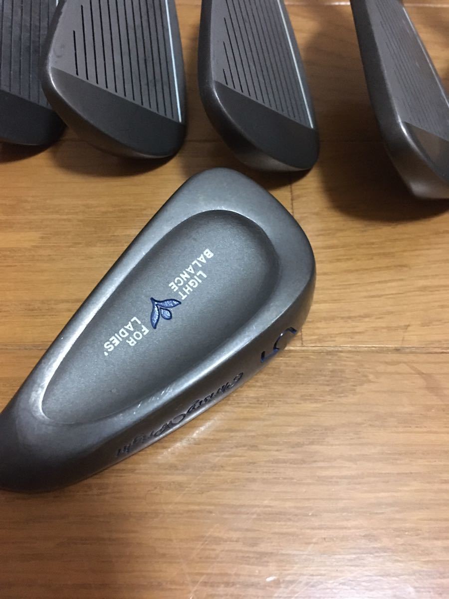 初心者向け　レディースゴルフセット　キャディーバック付　11本_7