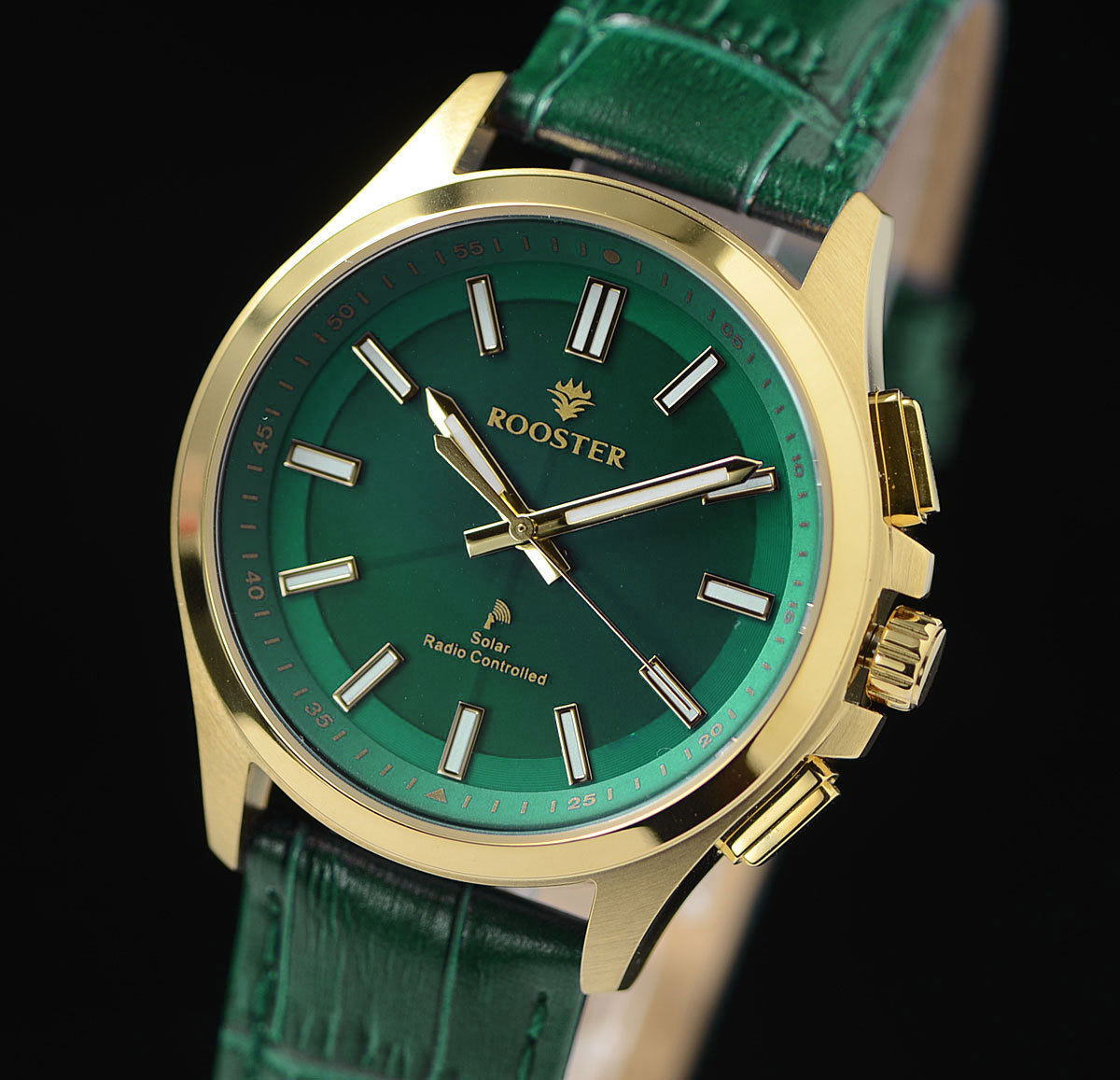 誤差10万年に1秒 幻の電波ソーラー 鮮烈エメラルドグリーンメタリック特別限定モデルrooster 腕時計 本革ベルト 1円 2本 メンズ 電波時計 電波時計 売買されたオークション情報 Yahooの商品情報をアーカイブ公開 オークファン Aucfan Com