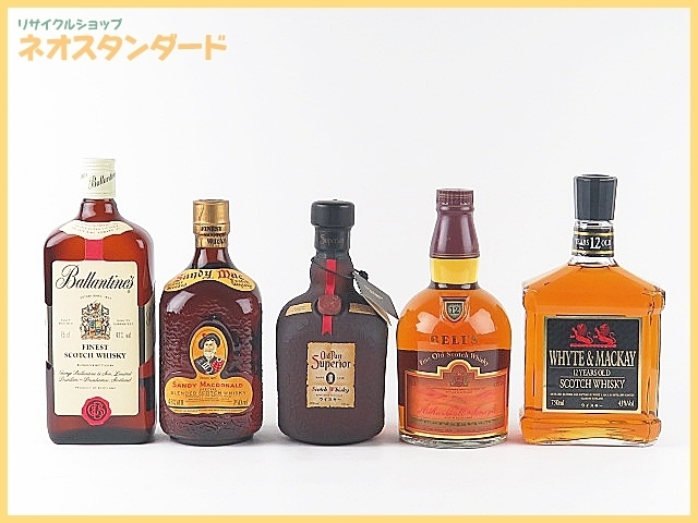  1円 オールドパー ホワイト＆マッカイ ベル 12年 バランタイン 他 ウイスキー 計5本セット OldParr WHYTE＆MACKAY BELLS 酒 未開栓(スコッチ)｜売買されたオークション情報、yahooの商品情報をアーカ スコッチ