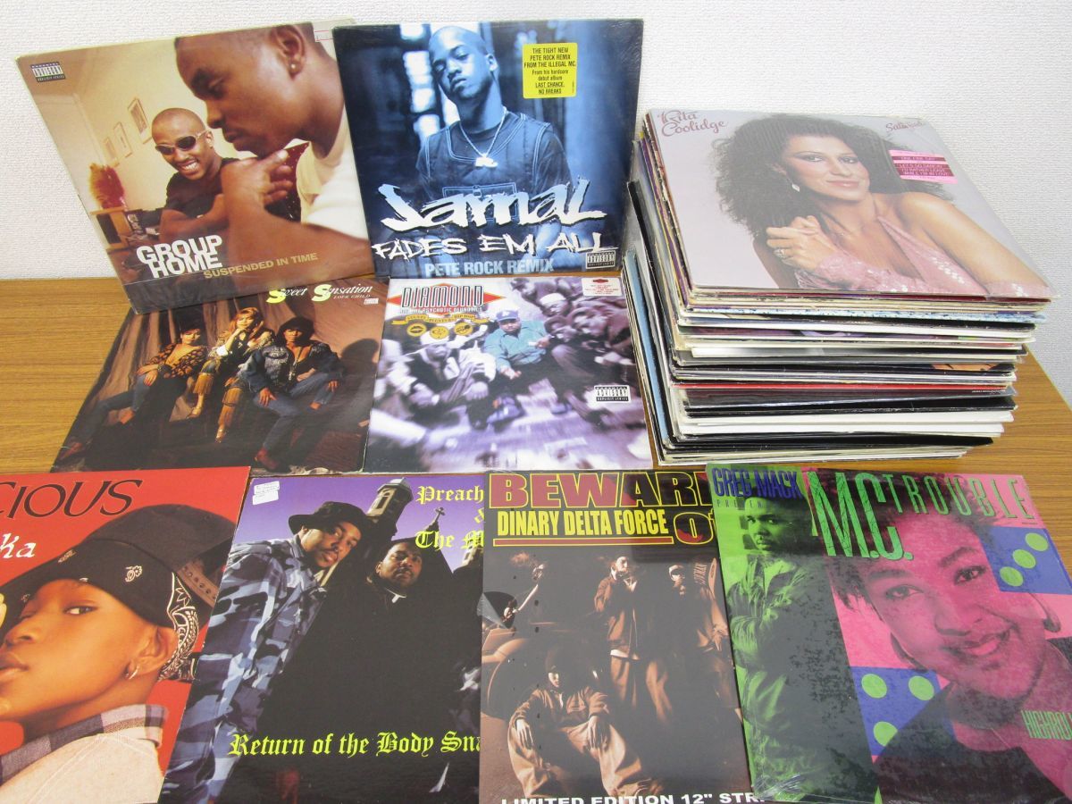 HIPHOP HIPHOP R&B 70枚セット まとめ売り R&B アナログレコード 70枚