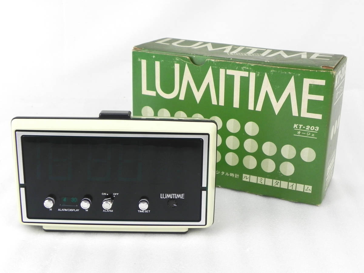 田村電機 LUMITIME - レトロ ルミタイム Yahoo!オークション 「田村 