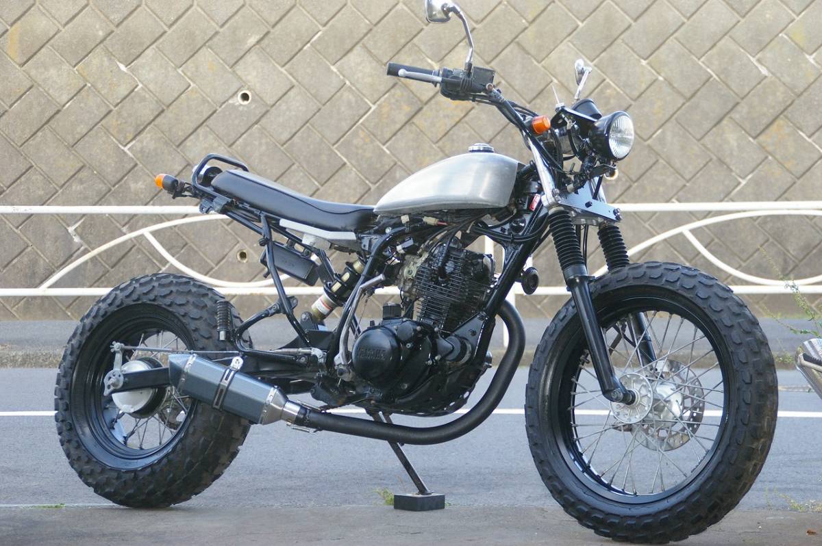 ロンスイ ヤマハ TW200 アルミタンク スカチューン | フルカスタム 