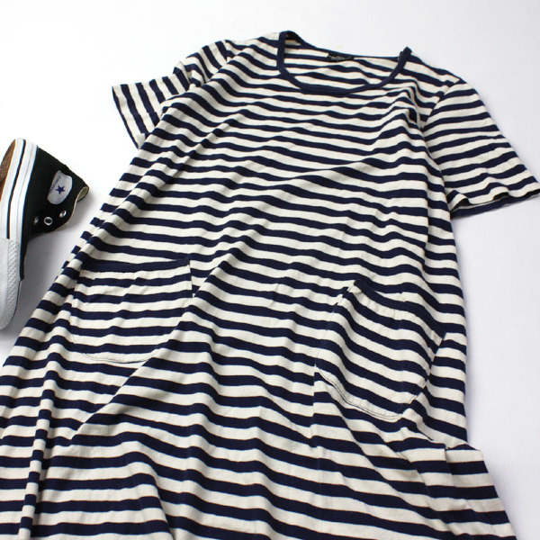 100円スタート マリメッコ Marimekko コットンワンピース ボーダーワンピース サックワンピース 0603bu01 ワンピース 売買されたオークション情報 Yahooの商品情報をアーカイブ公開 オークファン Aucfan Com