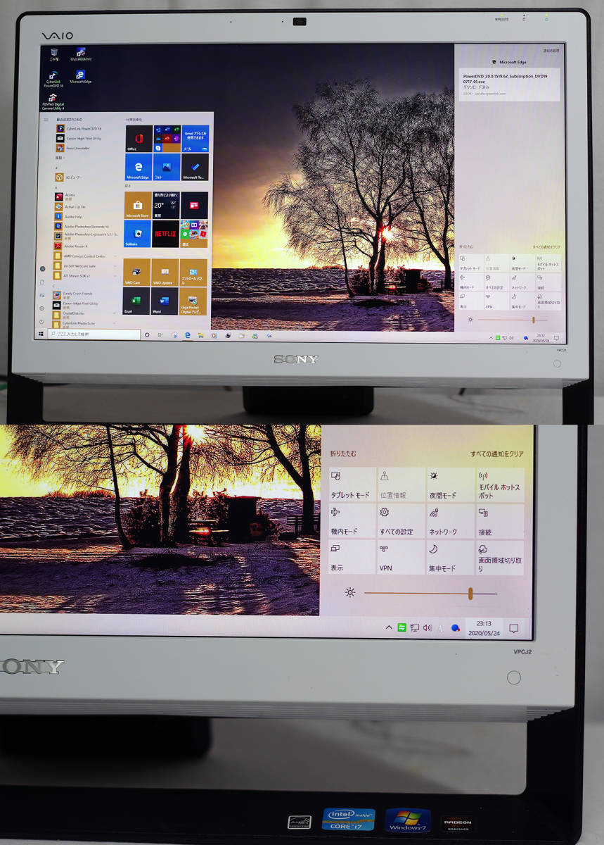 Core i7 ⁄ 8GB ⁄ Sony VPCJ23AJ 21.5型