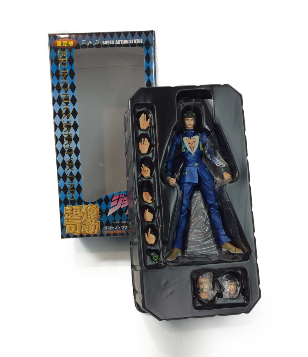 ブローノ・ブチャラティ・セカンド ジョジョの奇妙な冒険 黄金の風 フィギュア 限定版 超像可動 メディコス・エンタテインメント