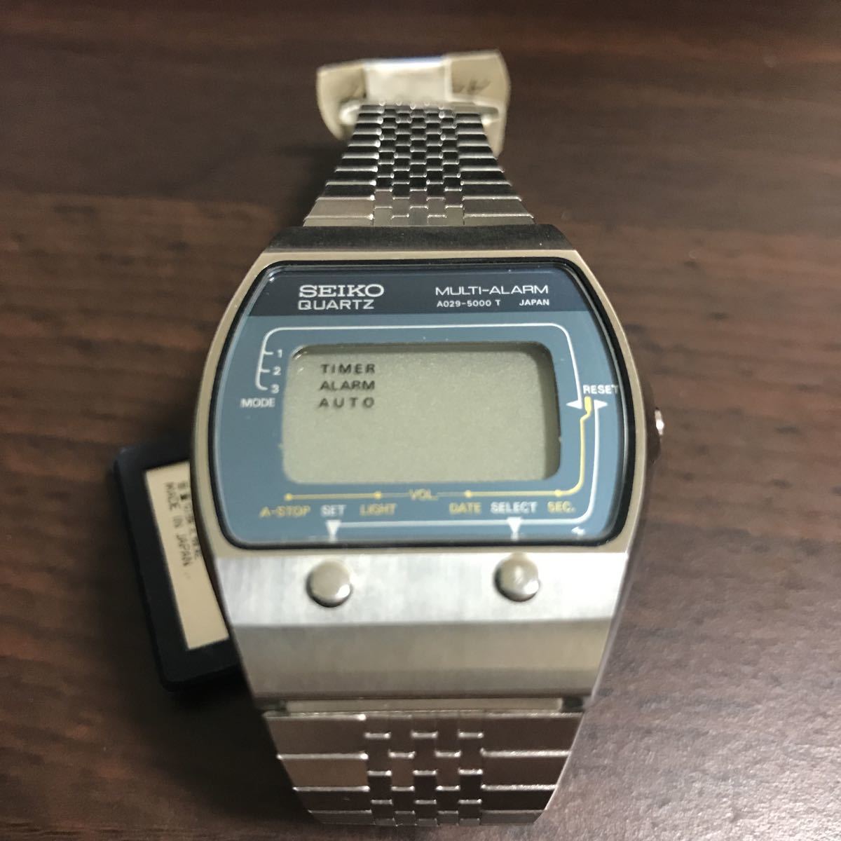 ⑤-⑨⑦SEIKO デッドストックアラームクォーツ さ行 セイコー