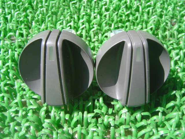 F#233 ミライース LA350S 2017年 純正 エアコンスイッチダイヤル 2個 25963km_1