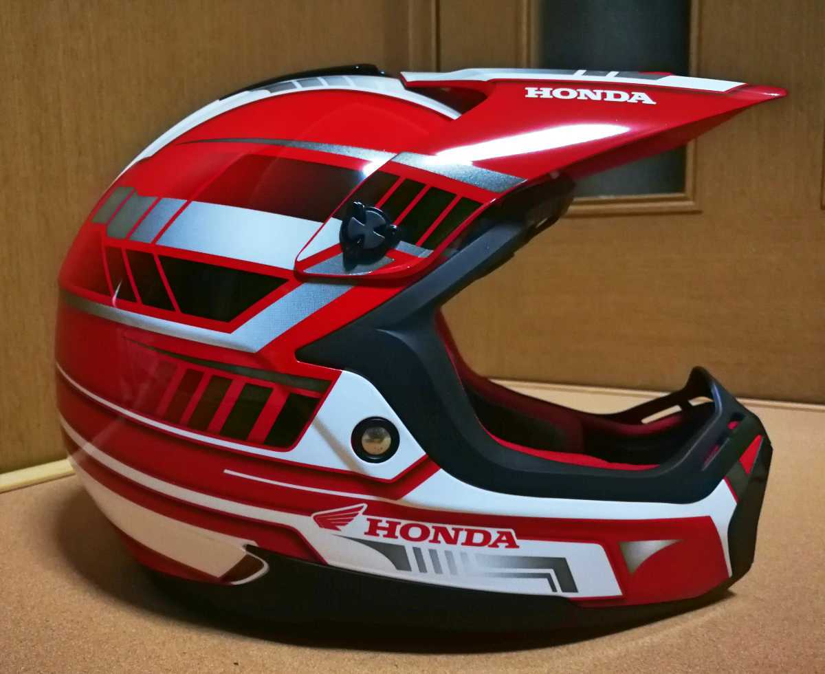 HONDA XP-913 オフロード ヘルメット 製造年2014 公道走行からレース