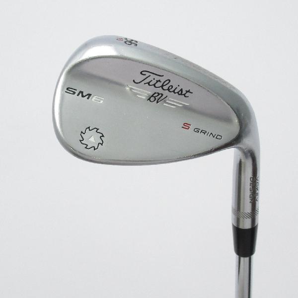 中古】タイトリスト Vokey Vokey SM6 ツアークローム S GRIND ウェッジ