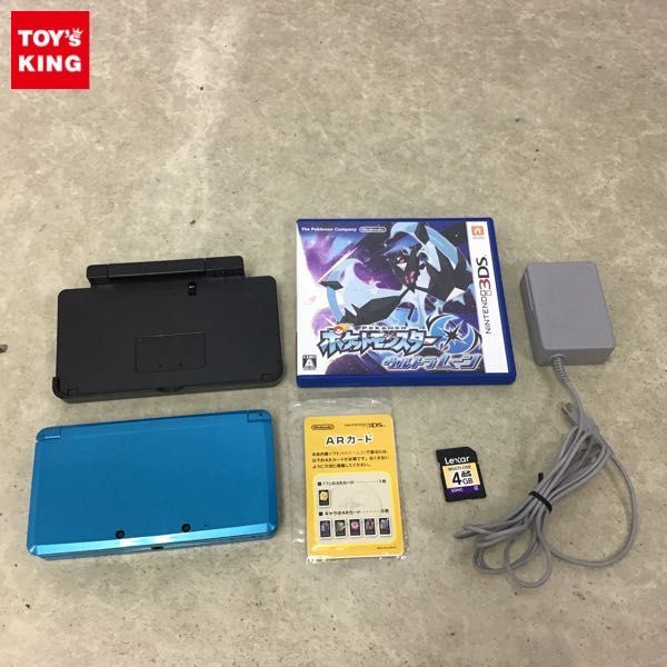 1円 初期化済 ニンテンドー3ds 本体 Ctr 001 Jpn メタリックブルー ソフト ポケットモンスター ウルトラムーン 他 おもちゃ ゲーム 売買されたオークション情報 Yahooの商品情報をアーカイブ公開 オークファン Aucfan Com
