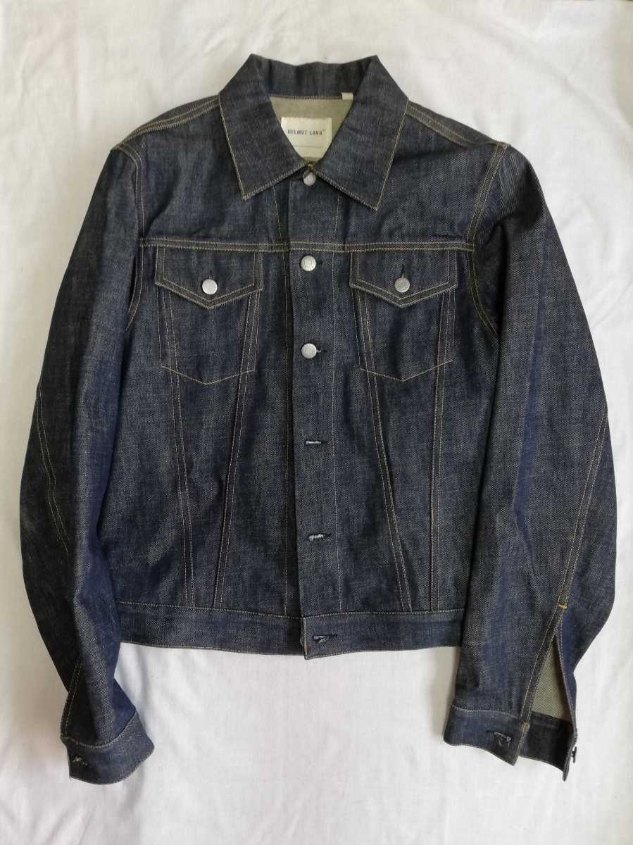 デッド 糊パリパリ 初期 本人期 HELMUT LANG デニムジャケット 