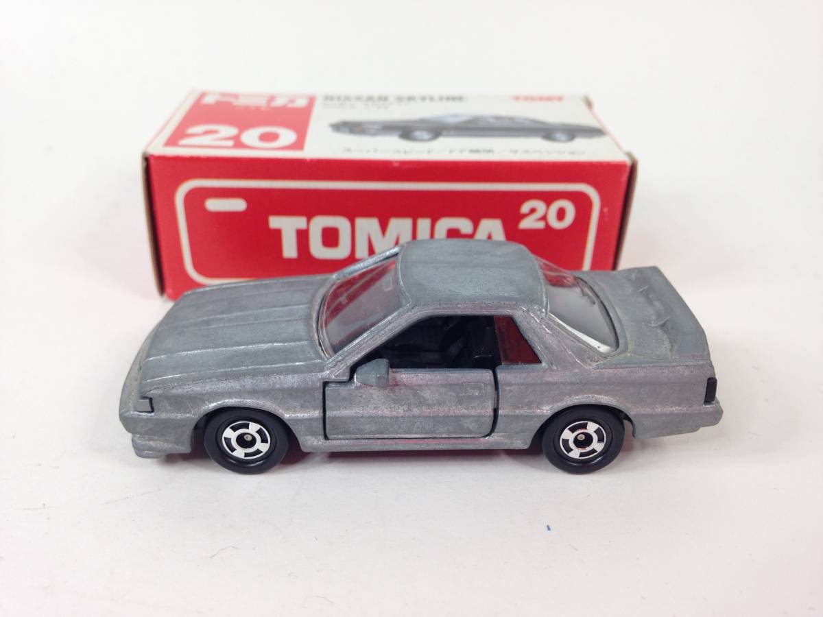 トミカ 日本製 赤箱 20 ニッサン スカイライン GTS 一般輸出仕様