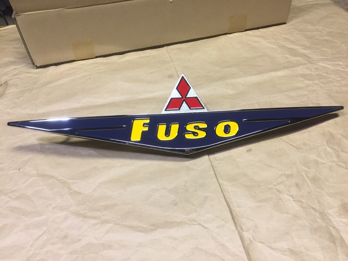 FUSO メッキ バスマーク⁄デコトラ 大型用 LED管 ☆ 新作☆フソウ バス