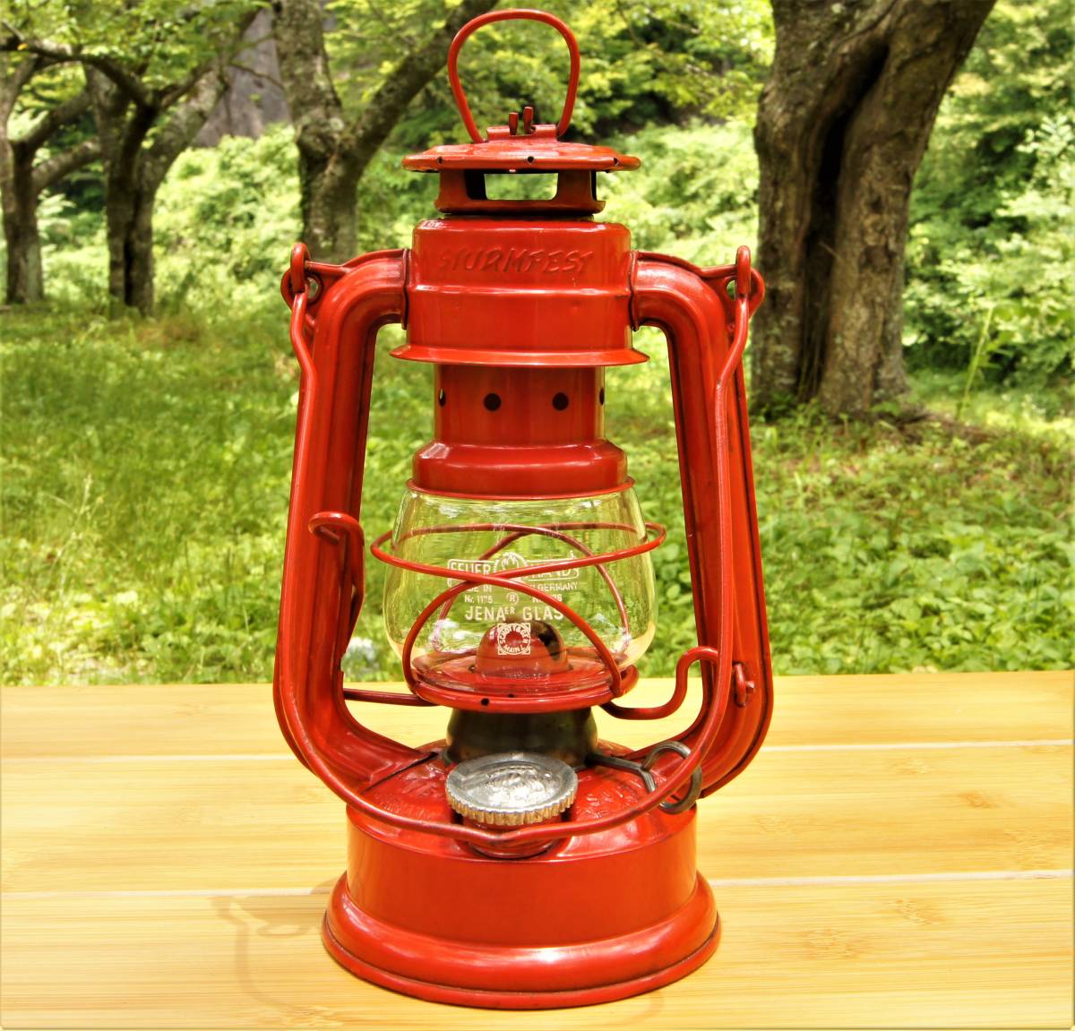 アウトドア ドイツ 50s FEUERHAND Sturmkappe ランタン ヴィンテージ