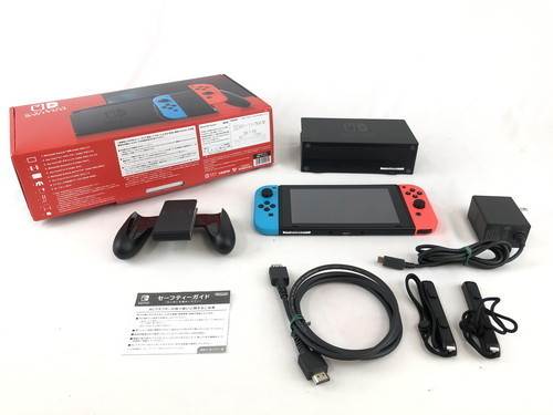 【中古品】 Nintendo 任天堂　switch　Lite　スイッチライト　新型　ネオンカラー　1円スタート 【34-200611-KM-13-HOI】