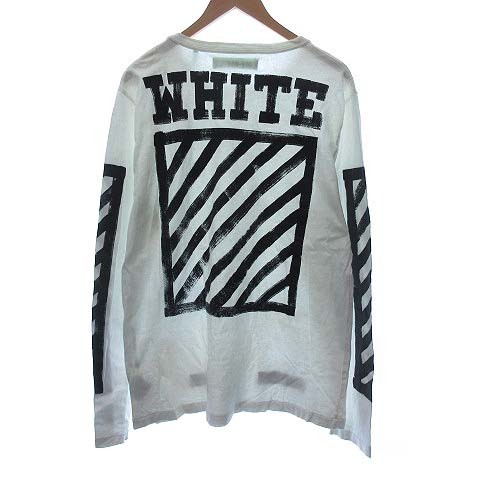 オフホワイト OFF WHITE VIRGIL ABLOH Tシャツ カットソー 長袖