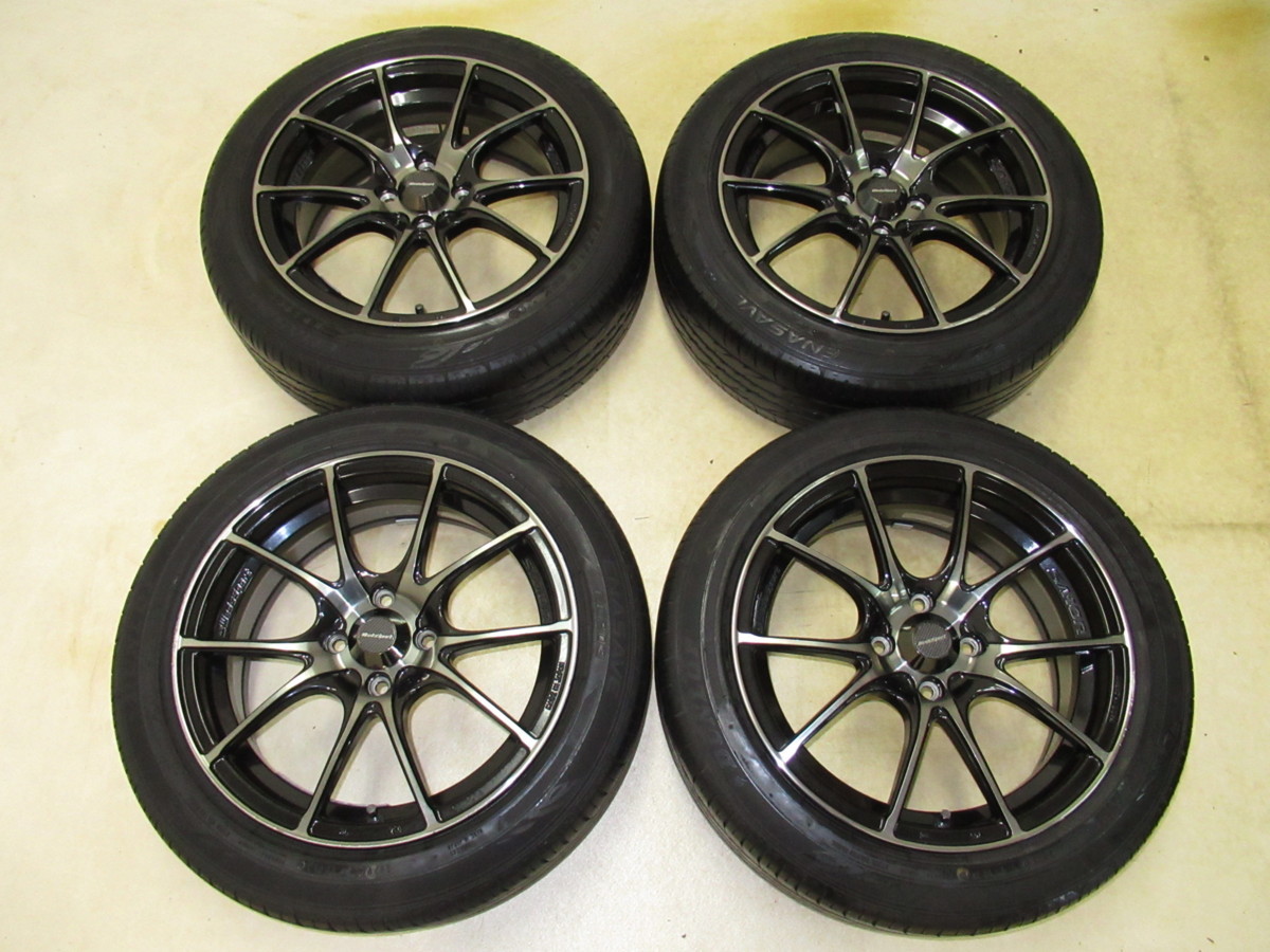 定番，人気SALE 1円スタート Weds Sport SA-10R 6.5J-16 off+48 pcd100/4H 185/55R16 タイヤ付き4本 フィット/フィットハイブリッド/インサイト(ラジアルタイヤ)｜売買されたオークション情報、yahooの商品情報をアーカイブ 4穴