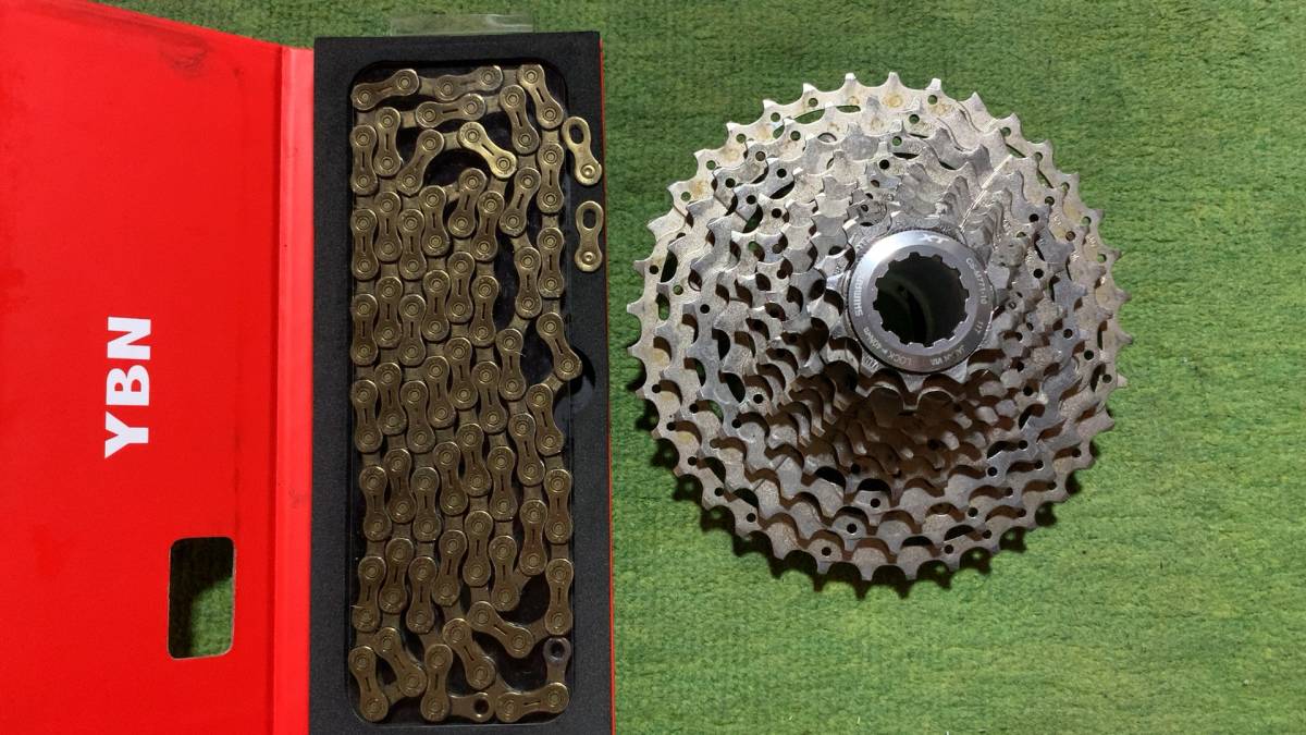  SHIMANO シマノ DEORE XT CS-M771-10S 11-36T 10速用 + チェーン(スプロケット)｜売買されたオークション情報、yahooの商品情報をアーカイブ公開 - オークファン スプロケット