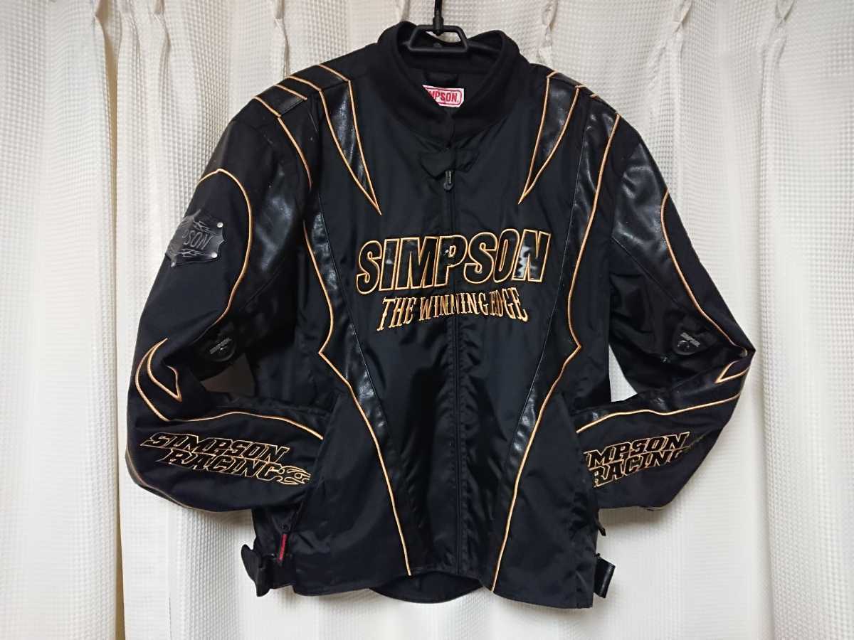 SIMPSON the winning edgeジャケット(LLサイズ)、SIMPSONグローブ(L
