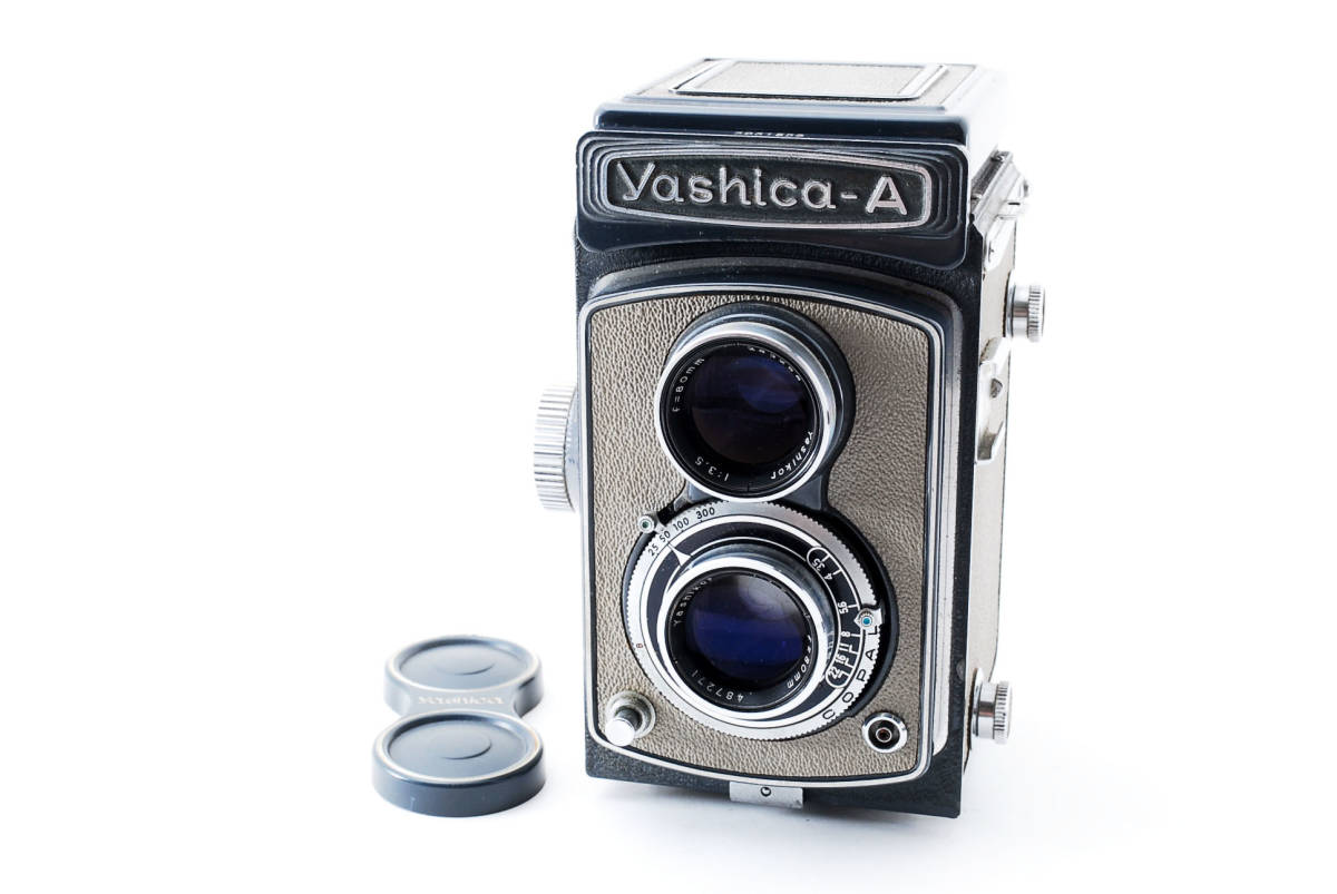 ヤシカ Yashica-A 80mm F3.5 二眼レフカメラ