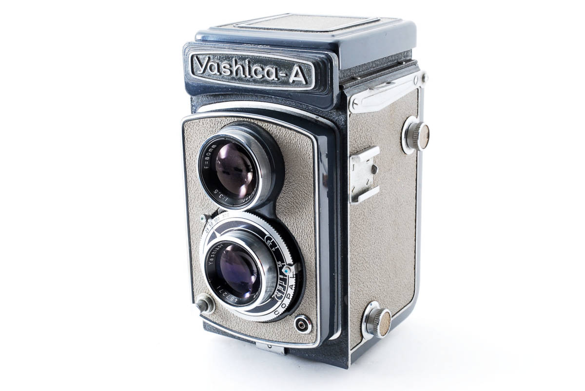 ヤシカ Yashica-A 80mm F3.5 二眼レフカメラ