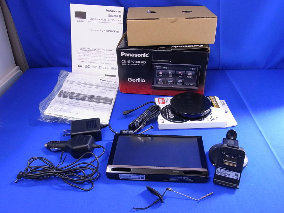 パナソニック ゴリラ カーナビ CN-GP700FVD 7V型 地デジ フルセグ 16GB
