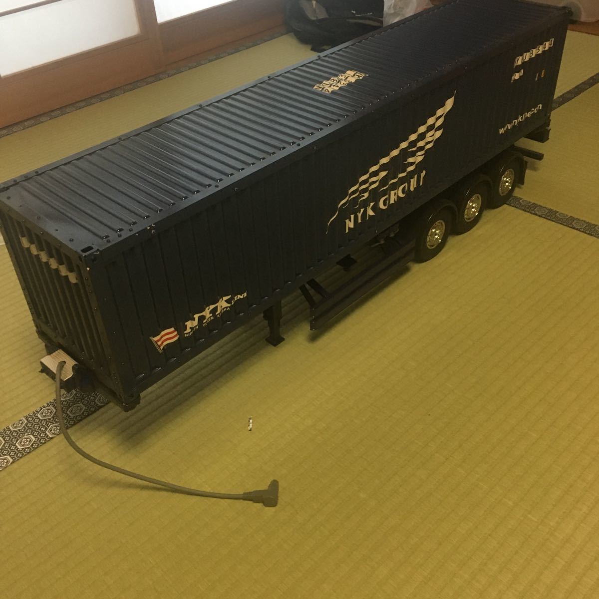 タミヤ トレーラートラック用 日本郵船 40フィートコンテナ ラジコン