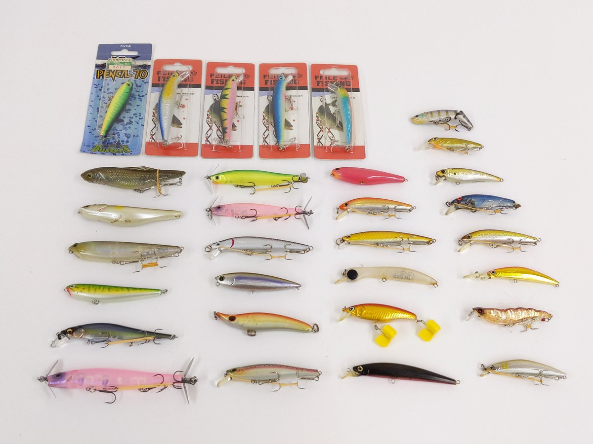 限定SALE，定番人気 ダイワ ガストネード ケンクラフト リニージクワイエット ラッキークラフト メガバス など ルアー 計31個 あり(ミノー)｜売買されたオークション情報、yahooの商品情報をアーカイブ公開 - オ 淡水