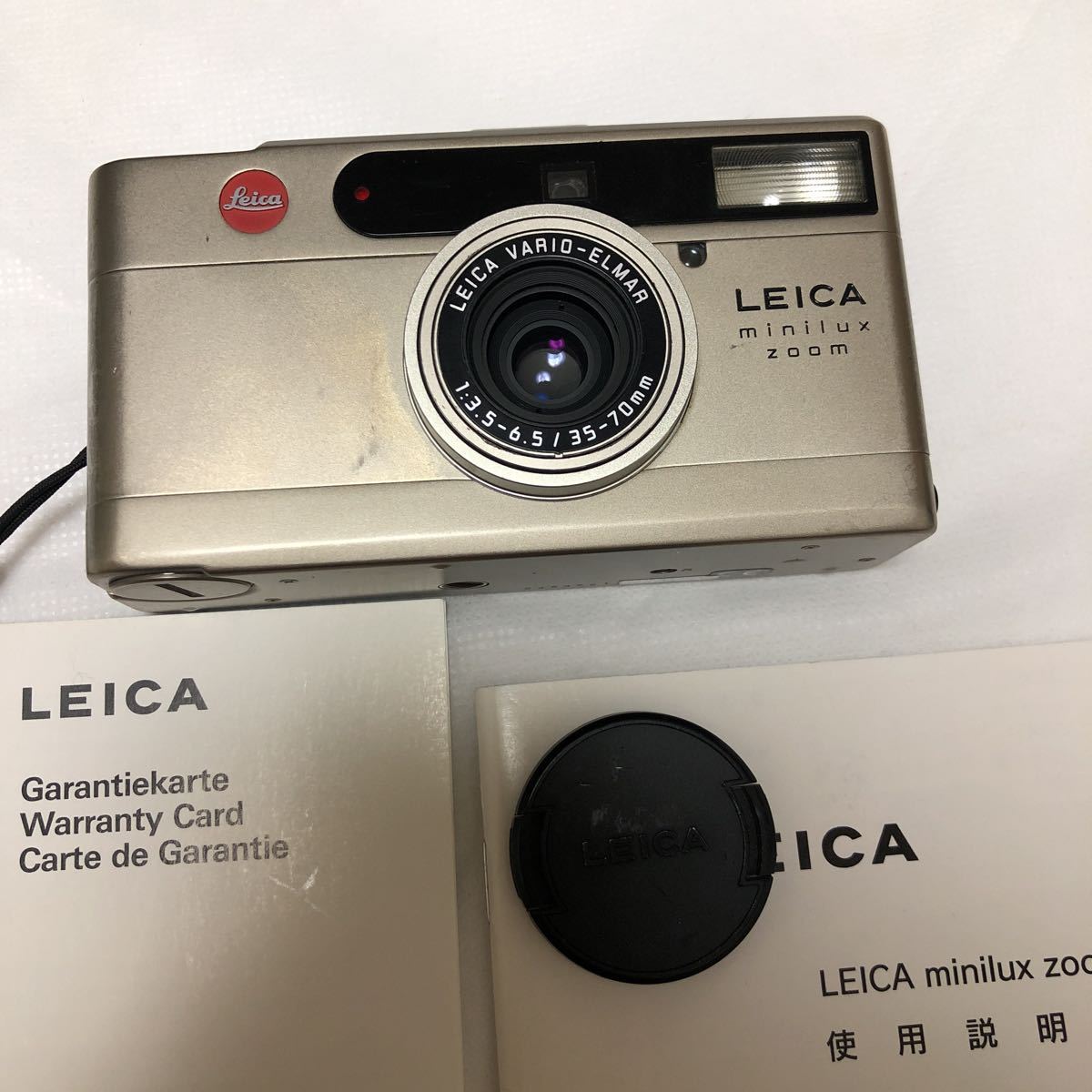 ライカ ミニルックス ズーム LEICA minilux zoom 高級コンパクト