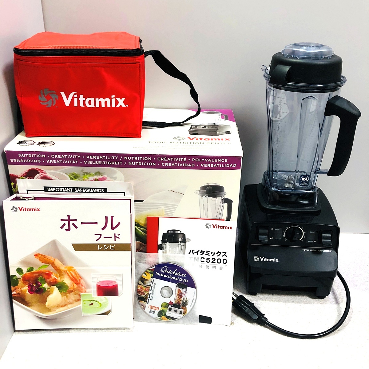 新品，限定セール】 Vitamix バイタミックス TNC5200 ブラック