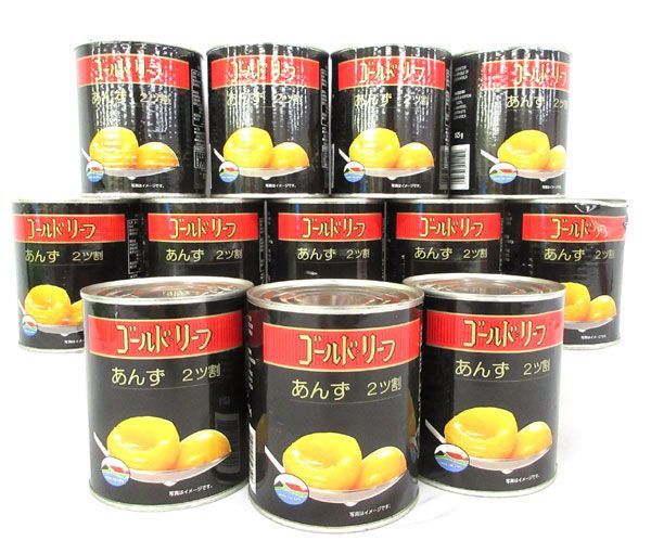 人気セール，定番 送料200円 税込220円 ch350 ゴールドリーフ あんず 2ツ割 シラップ漬け 825g 12缶 シンオク(缶詰、瓶詰)｜売買されたオークション情報、yahooの商品情報をアーカイブ公開 - オークファン 缶詰、瓶詰