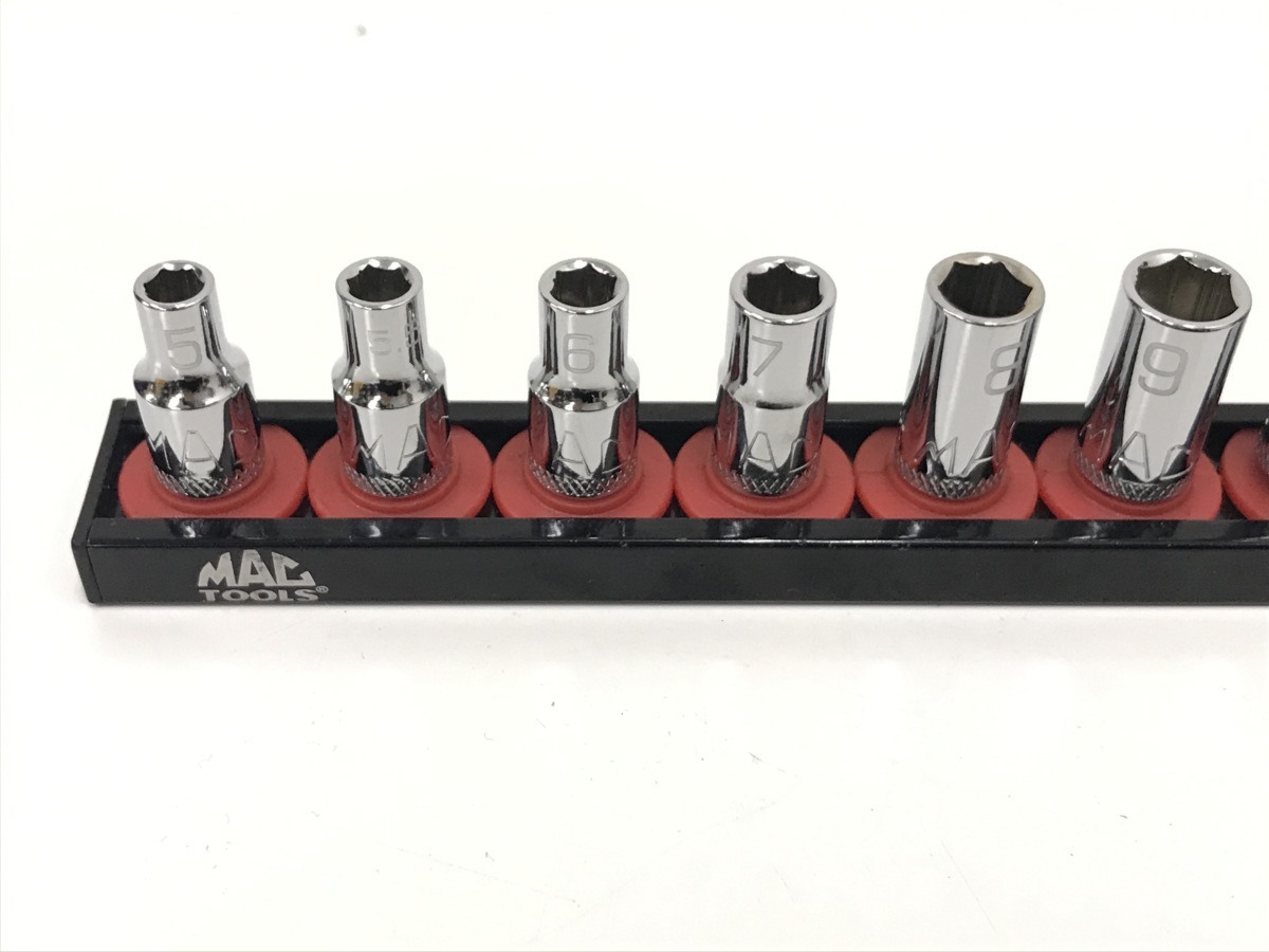 USED】 MAC TOOLS マックツール 1/4ドライブ ノンスリップソケット M6 