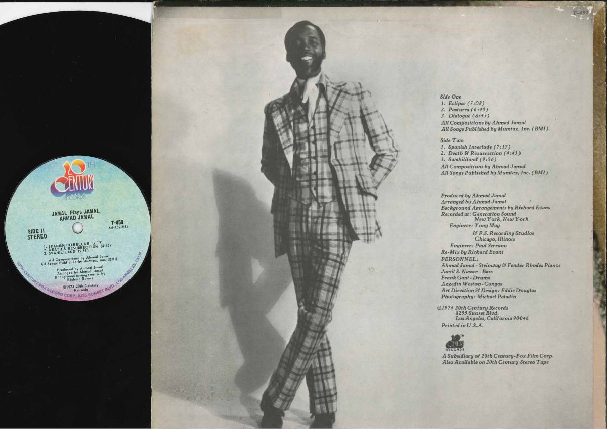 Jamal Ahmad Plays JAMAL - – AHMAD PLAYS | CD Vinyl signed 