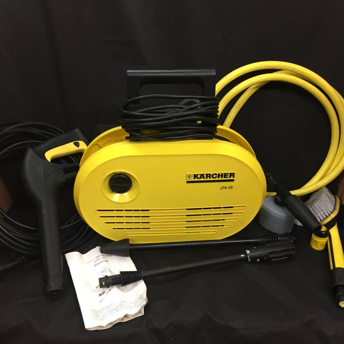 ☆ケルヒャー☆家庭用高圧洗浄機 KARCHER JTK25 お庭の掃除 車の洗浄