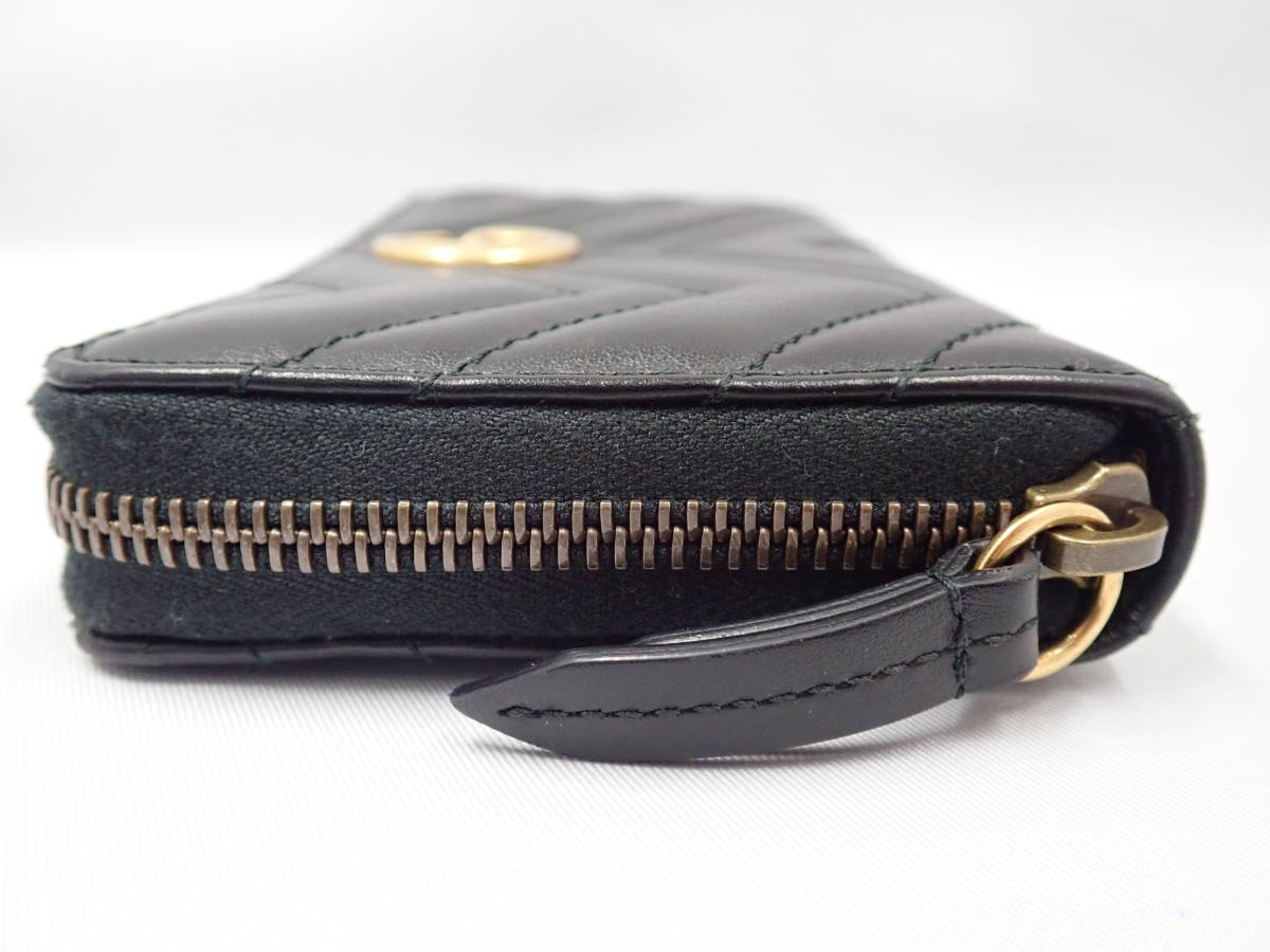 GUCCI グッチ GGマーモント ラウンドファスナー 長財布 443123 
