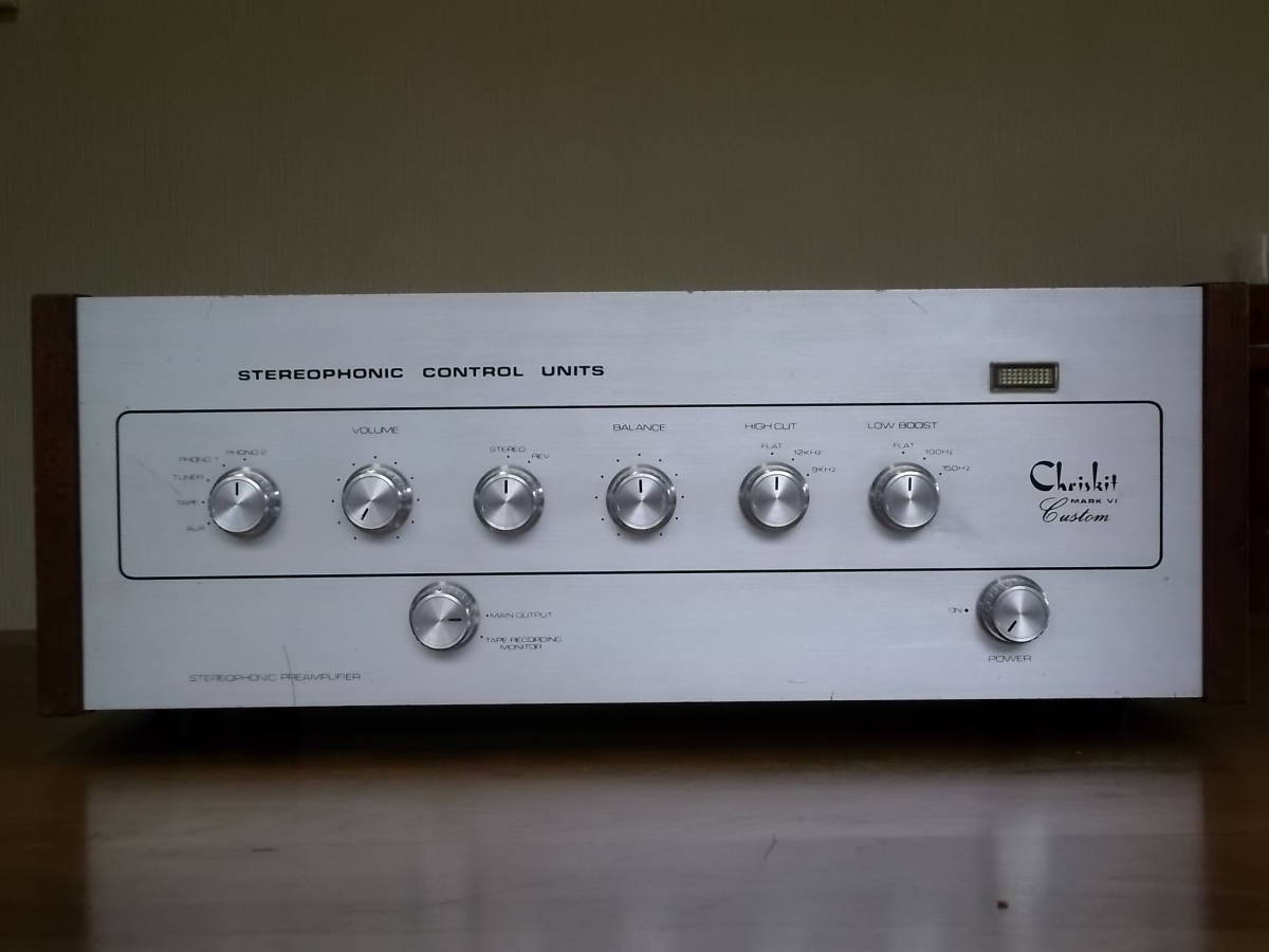 ☆希少☆真空管プリアンプ クリスキット/Chriskit Mark Ⅵ Custom